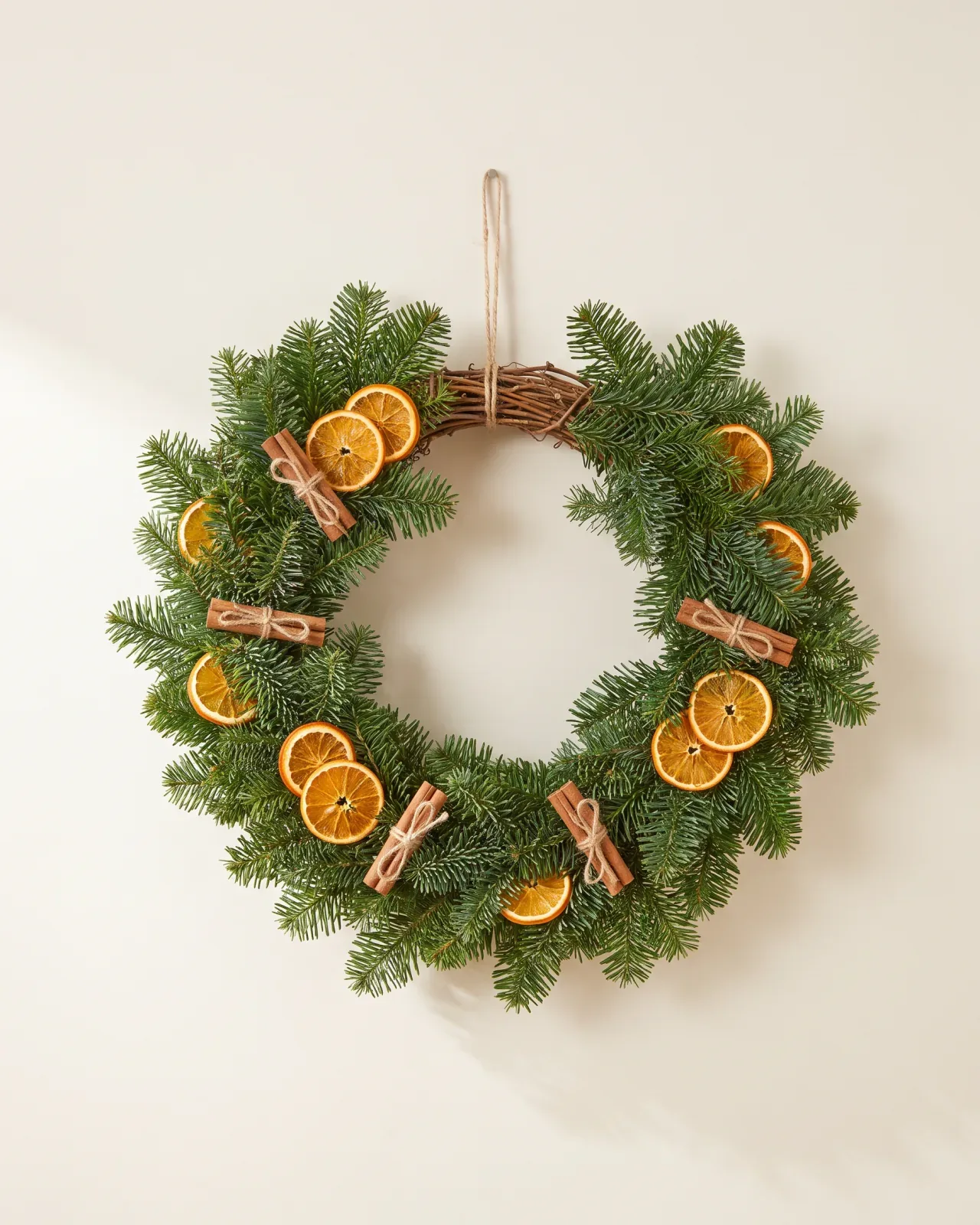 Winter Door Wreath